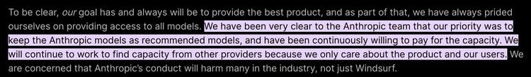 硅谷“二选一”浪潮来袭，Anthropic停止Windsurf服务！