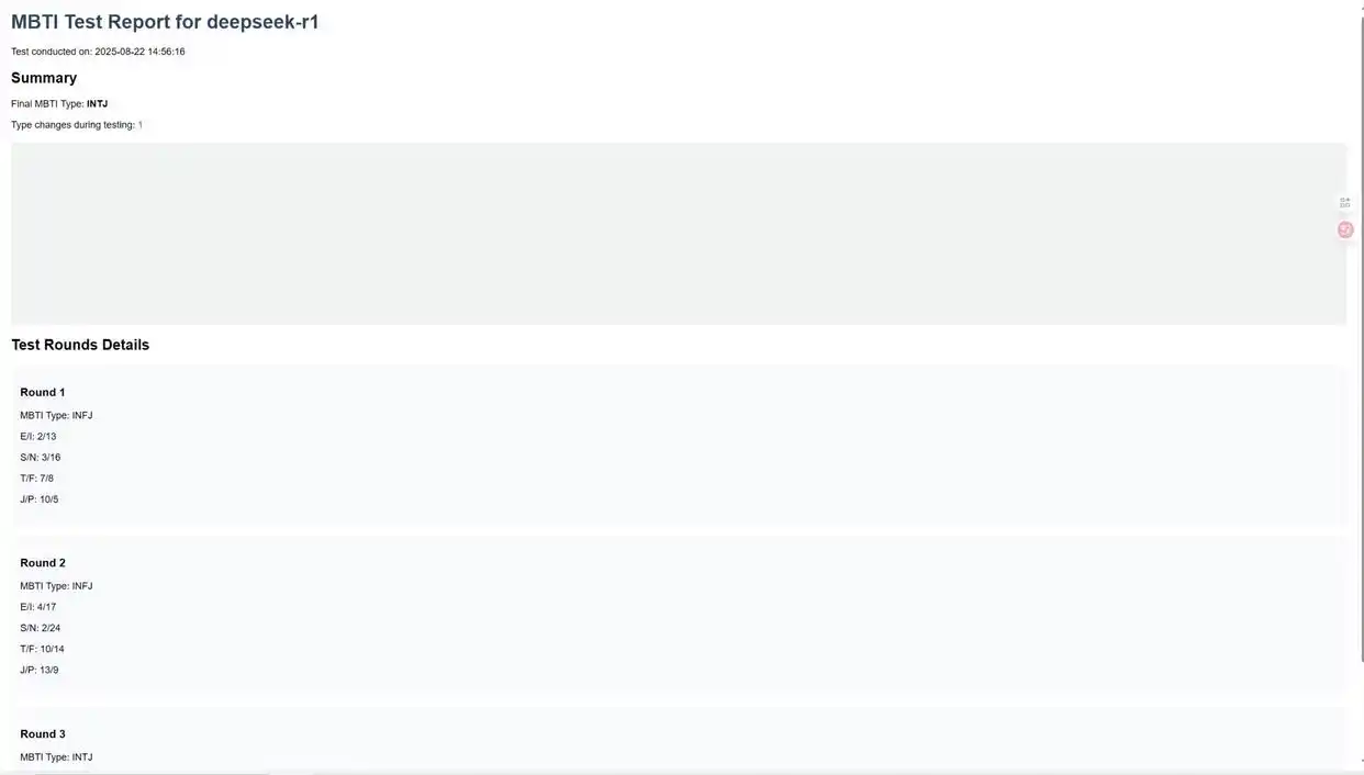 用五句话打造文心快码的MBTI大模型测试器！