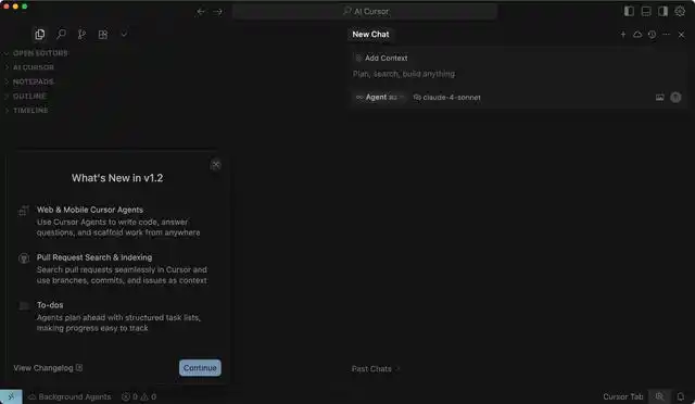 Cursor 1.2重磅升级，解决你的最大难题！