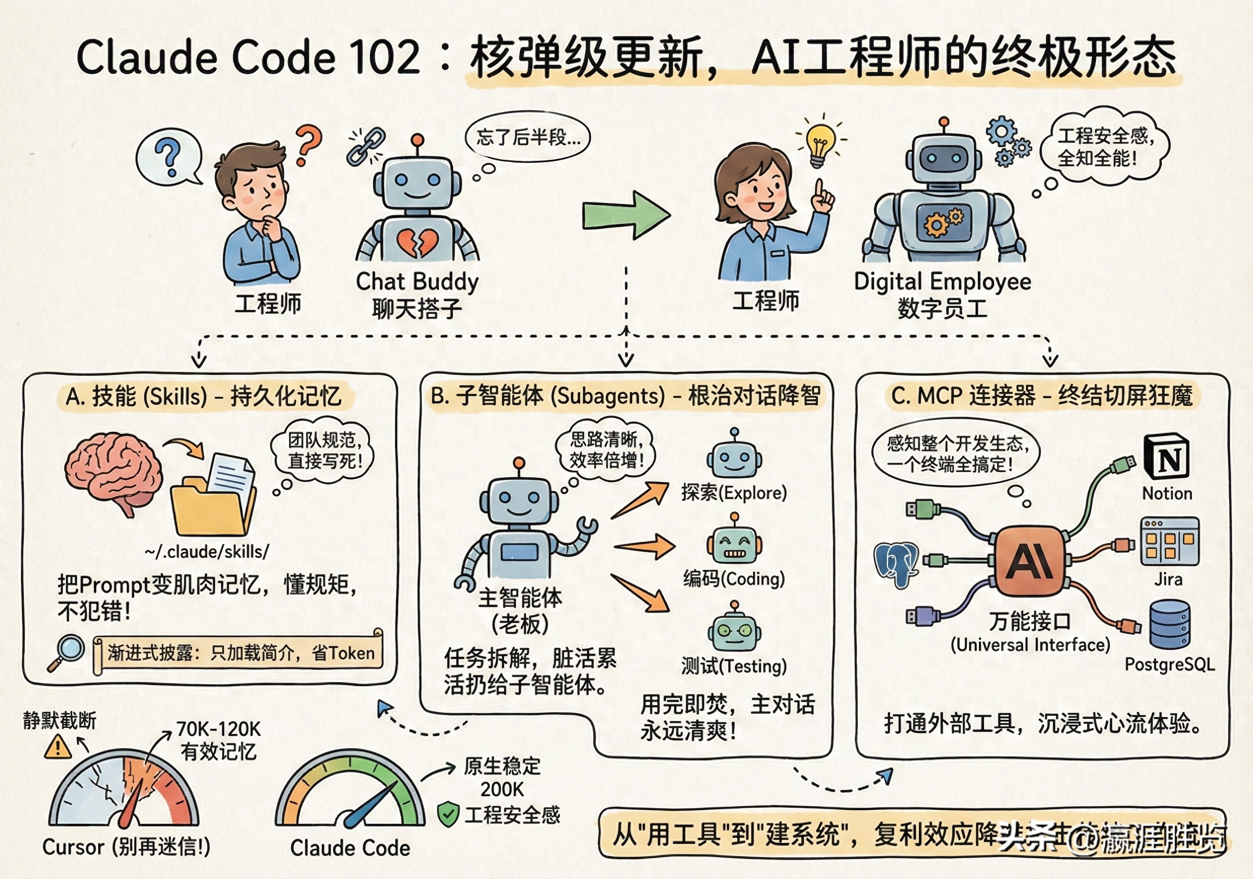 告别Cursor！Claude Code 重磅升级：AI工程师的终极进化之路