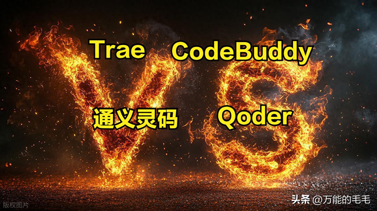 AI编程工具大比拼：Trae、通义灵码、CodeBuddy与Qoder谁更胜一筹？
