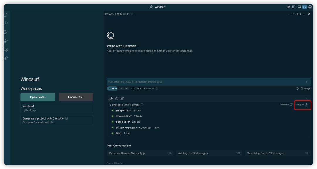 使用 Windsurf 与四款 MCP 打造的智能推荐咖啡馆网页工具上线啦!