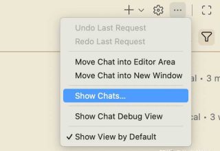 如何在 VS Code 的 GitHub Copilot Chat 中轻松删除会话？