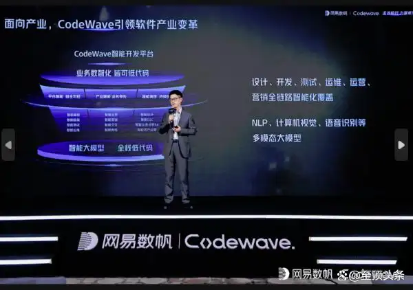 你写低代码开发还在硬扛?网易数帆CodeWave引入AIGC技术后智能到开挂