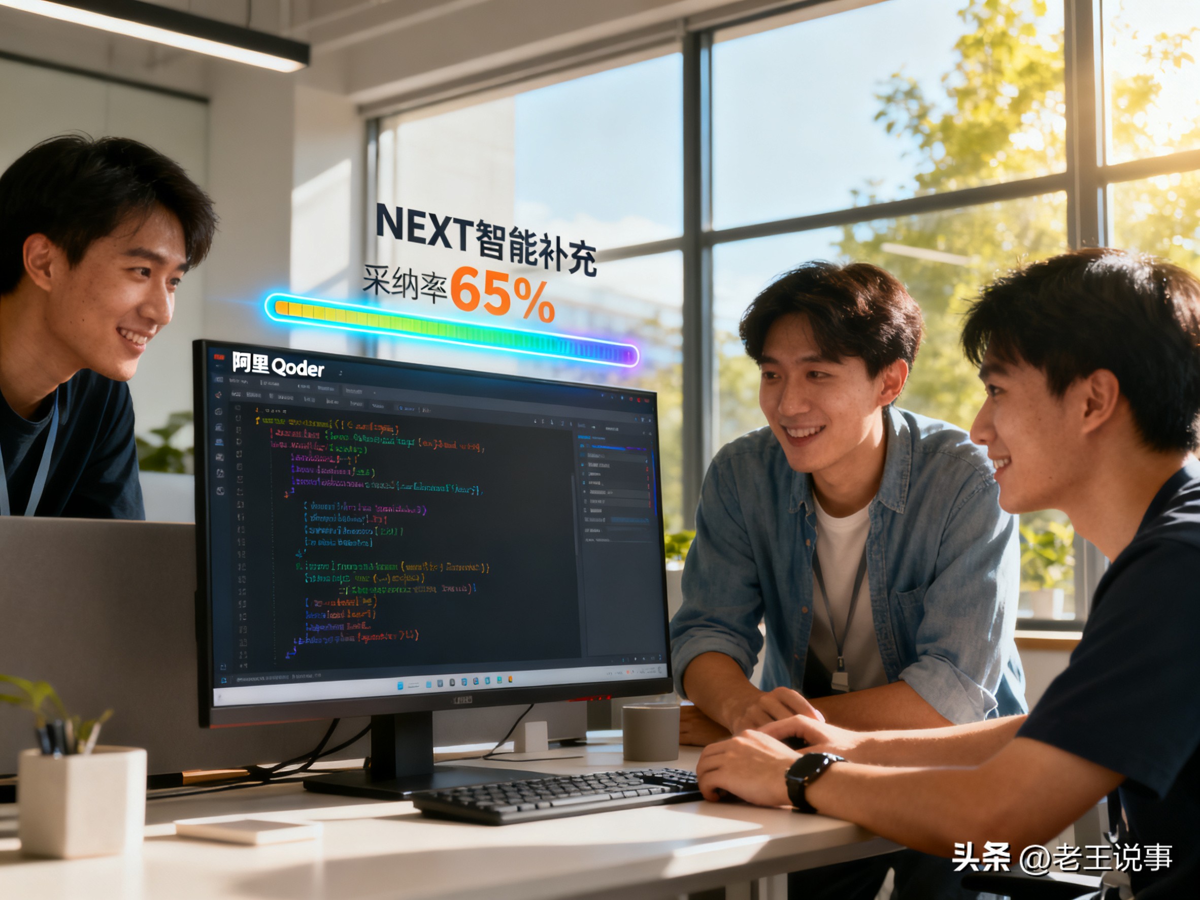阿里Qoder重磅来袭！NEXT智能补全助你代码采纳率狂飙65%，开发体验大升级！