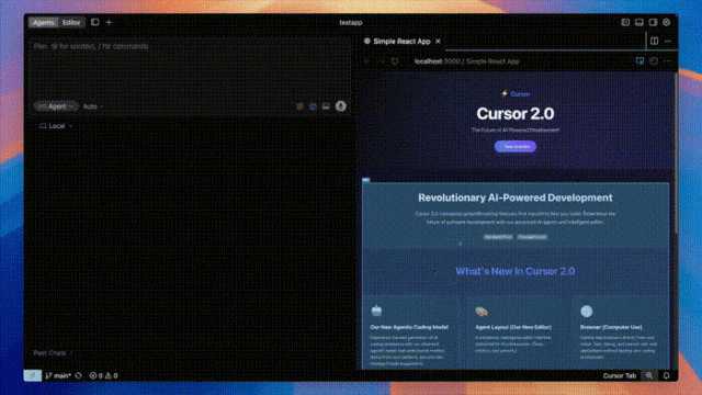 Cursor 2.0 版本升级，首个大编程模型 Composer 发布，你体验如何？快来分享你的感受吧！