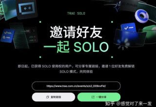 太棒了！TRAE 国内版终于支持 SOLO 模式啦！