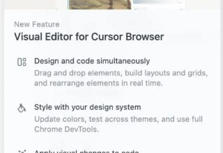 Cursor又悄悄升级了，这个实用功能让你爱不释手：Cursor浏览器的视觉编辑器！