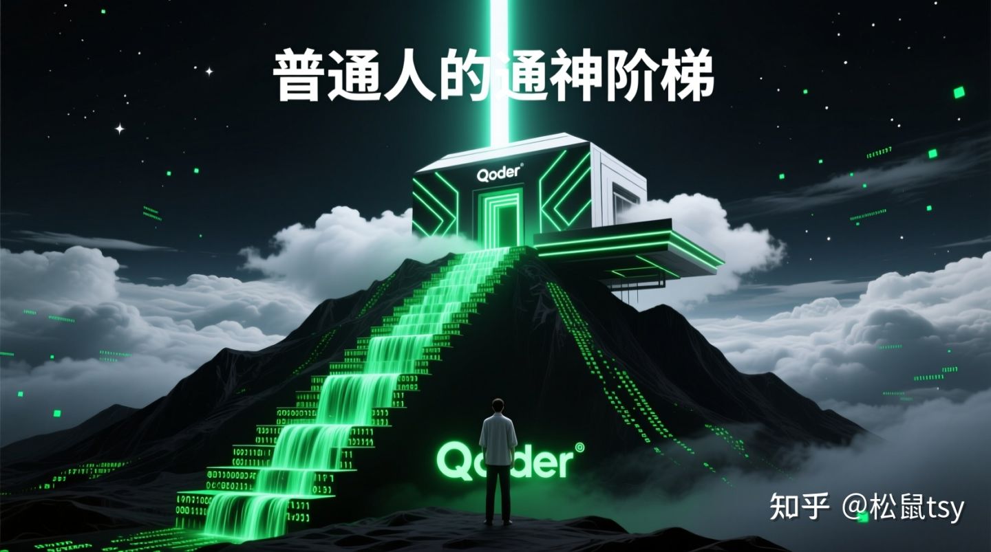 普通人也能掌握的通神秘诀——我和Qoder的初次邂逅