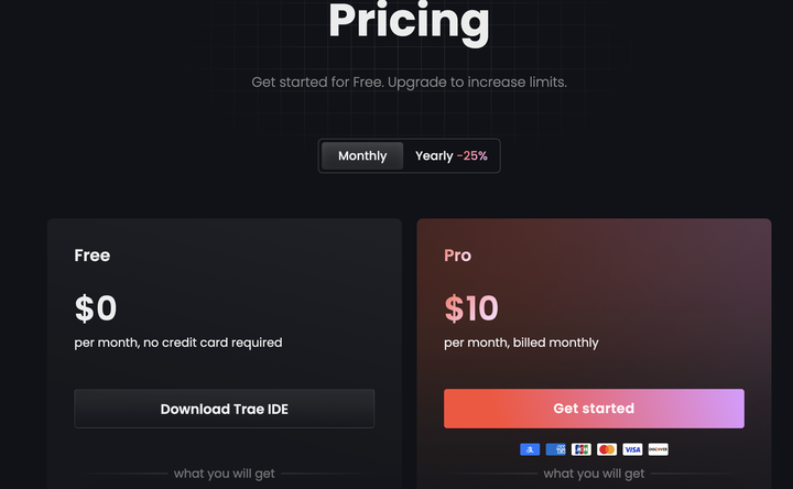 字节跳动的AI编程工具Trae开始收费，难道是给我们编程带来了新挑战？