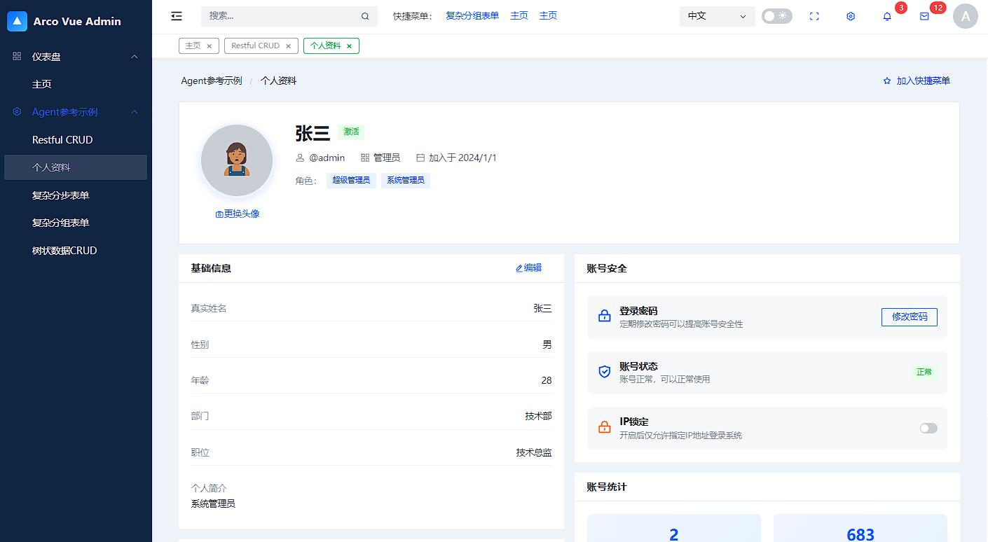 你绝对不能错过的AI编程专用开源Admin模板！