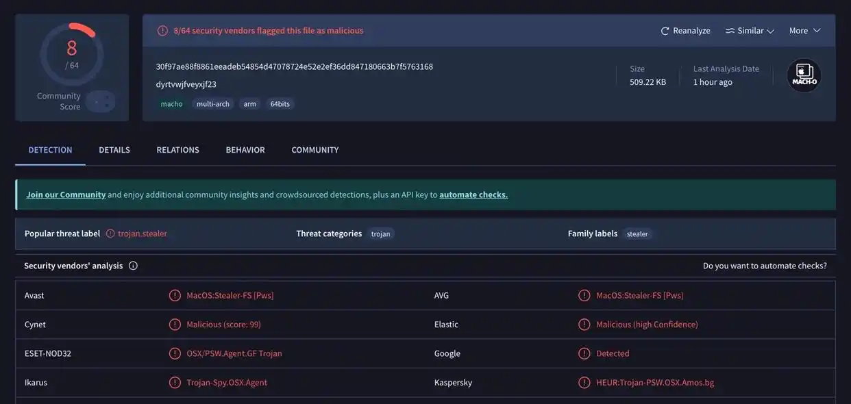 哇！爆火的 AI 智能体 OpenClaw 居然被曝出严重漏洞，竟然能传播和植入 macOS 病毒！