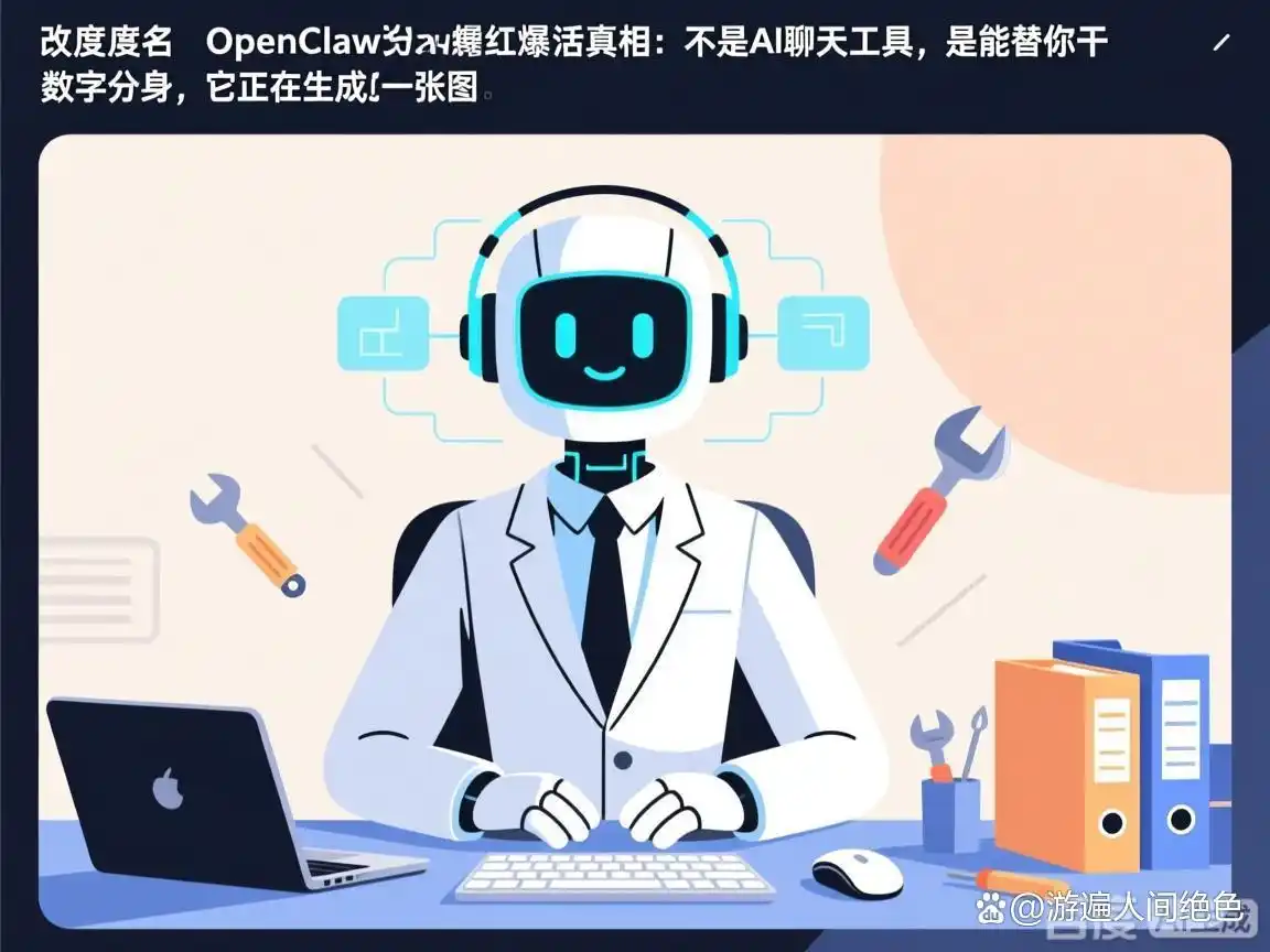 数小时内两次改名！OpenClaw火爆背后的秘密：它可不是AI聊天工具，而是你的数字分身，能为你分忧解难！