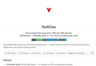 今天我发现了一个叫NulIClaw的项目，它可不是那种简单把语音传到云端的“遥控器”，而是把逻辑处理和语音识别全都在手表本地运行，真是太厉害了！