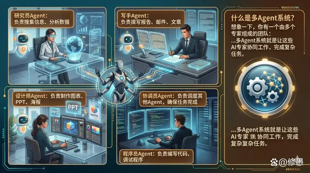 多Agent时代来临！当AI变成你的数字伙伴，普通人该如何把握这些新机遇？