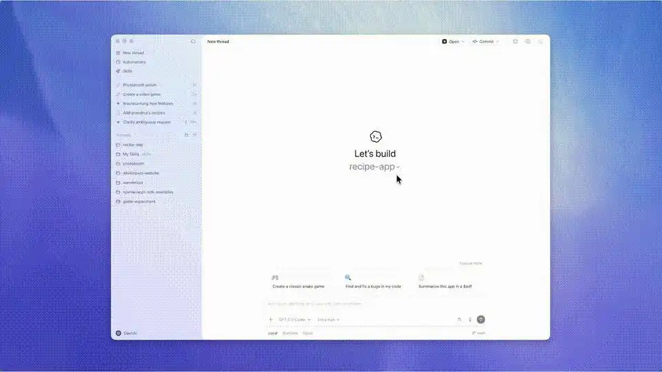 深夜惊喜！OpenAI Codex桌面版来袭，程序员们终于可以告别996，尽情指挥Agent军团！