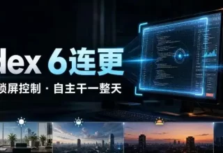 Codex 6新功能来袭：AI看屏、锁屏控制，让你轻松搞定整天的任务！