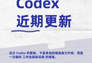 Codex 最近的更新亮点你绝对不能错过！
