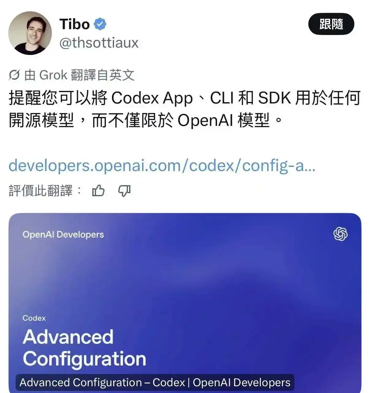 OpenAI邀第三方模型进Codex，真的是提高了工作门槛，不是放水！