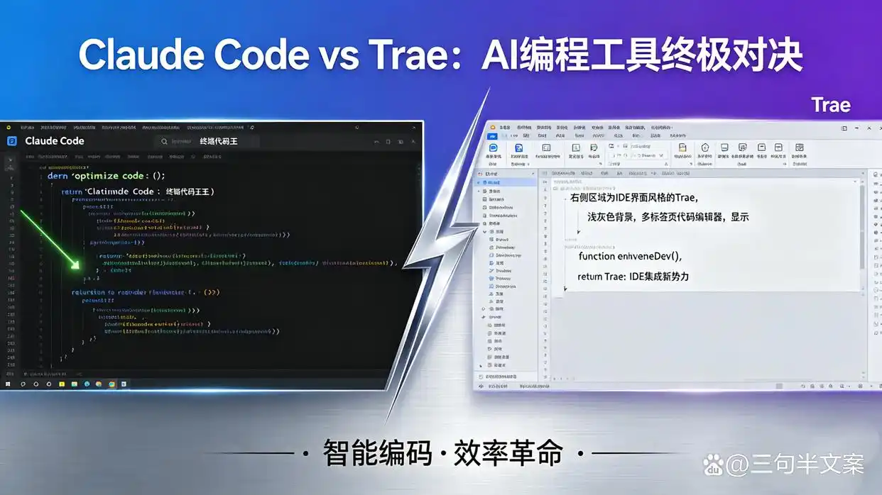 Claude Code和Trae谁更牛?AI编程工具实测对比,别再踩雷了!