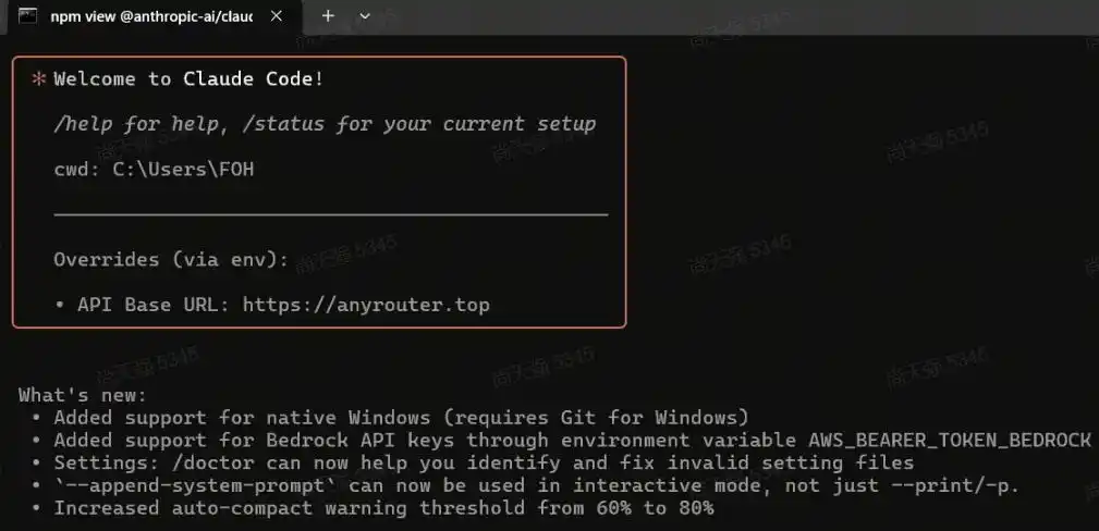 轻松搞定!Windows环境下安装ClaudeCode的超简单教程!